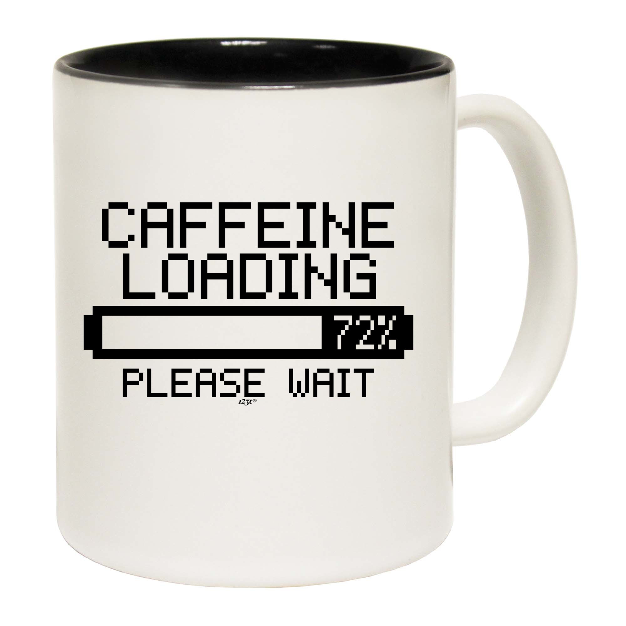 Caffeine Loading - Funny Coffee Mug Cup