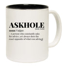 Askhole Noun - Funny Coffee Mug Cup