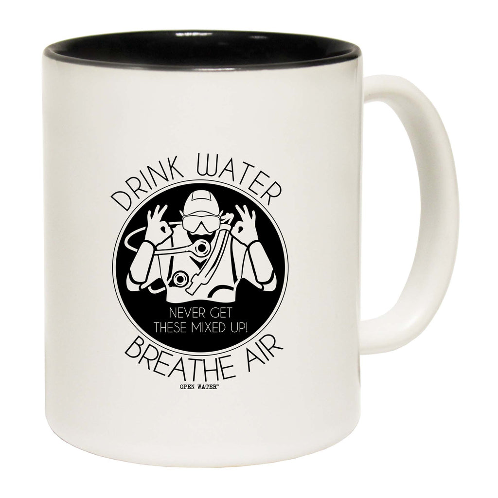 Ow Drink Water Breathe Air - Funny Coffee Mug