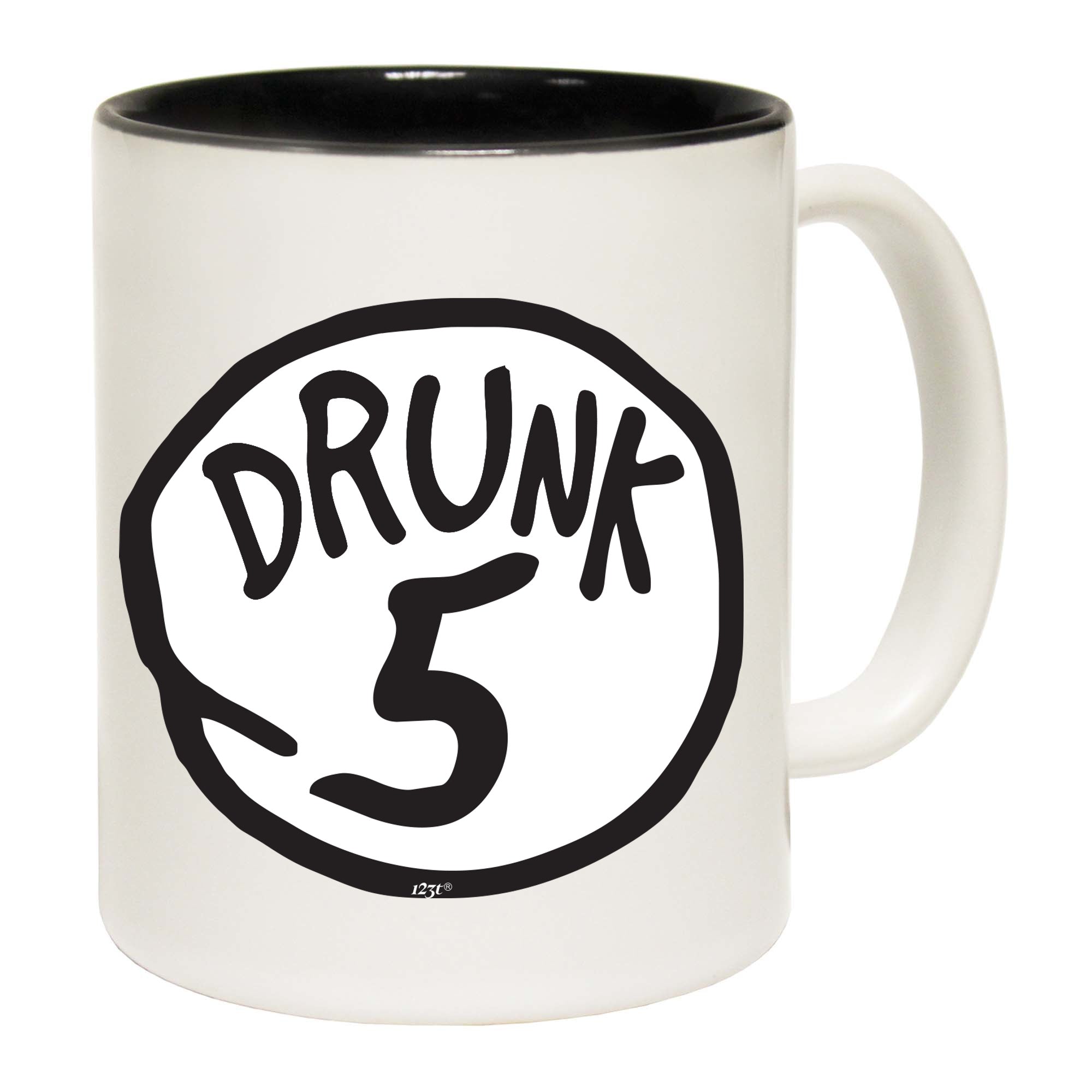 Drunk 5 - Funny Coffee Mug Cup