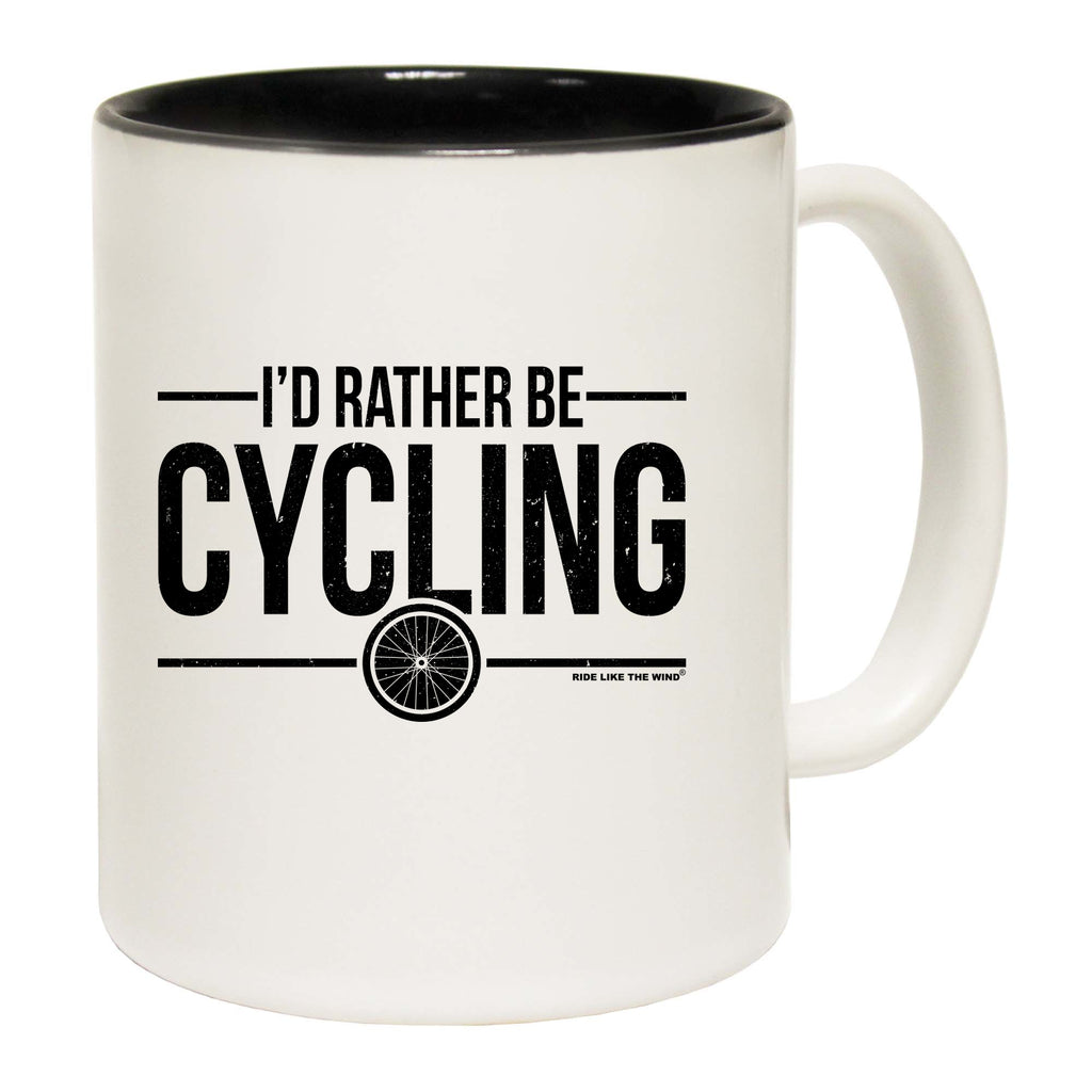 Rltw Id Rather Be Cycling - Funny Coffee Mug