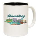 Johannesburg South Africa Joberg Country Flag Destination - Funny Coffee Mug