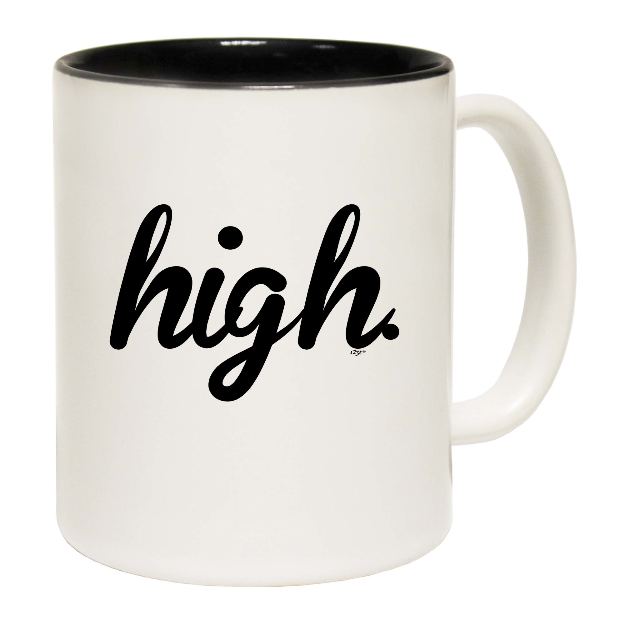 High - Funny Coffee Mug
