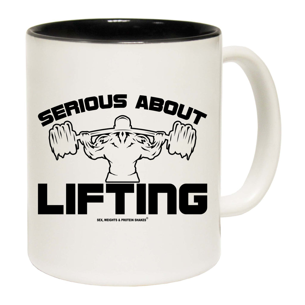 Swps Serious About Lifting Gym Bodybuilding - Funny Coffee Mug