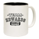 Edwards V2 Team Lifetime Member - Funny Coffee Mug Cup