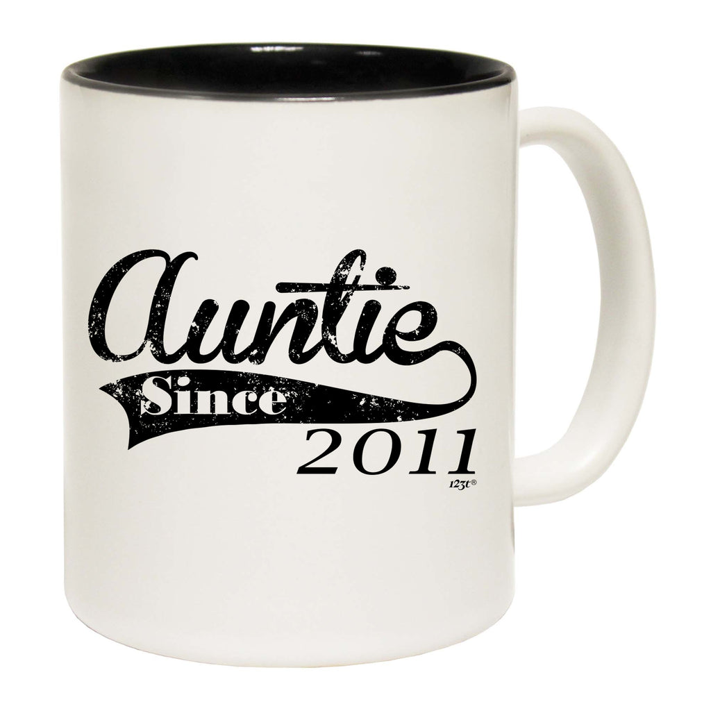 Auntie Since 2011 - Funny Coffee Mug Cup