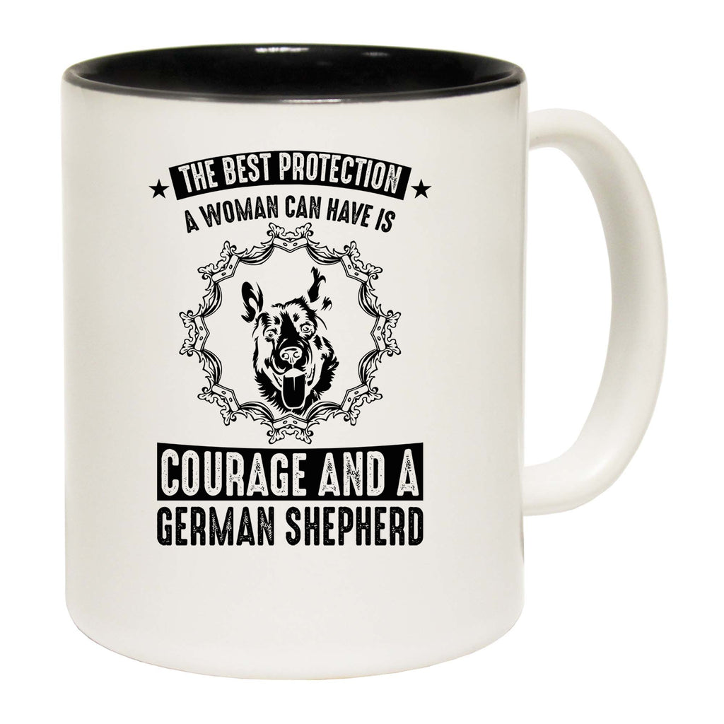 Best Protection German Shepherd Dogs Dog Pet Animal - Funny Coffee Mug
