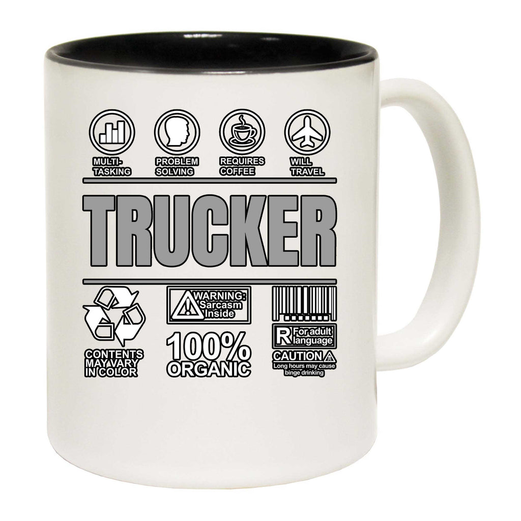 Trucker Sarcastic Humour - Funny Coffee Mug