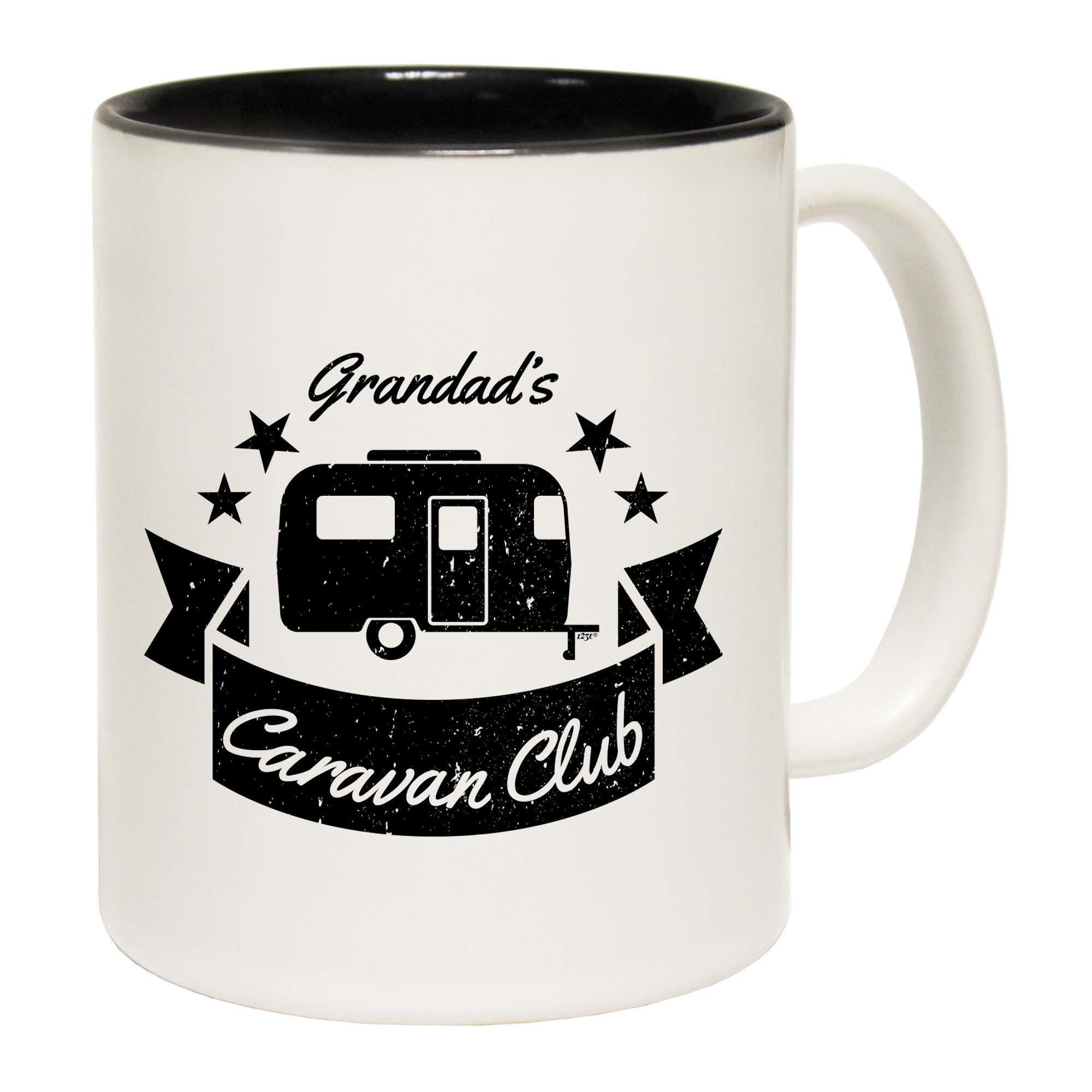 Grandads Caravan Club - Funny Coffee Mug Cup