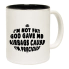 God Gave Me Airbags - Funny Coffee Mug Cup