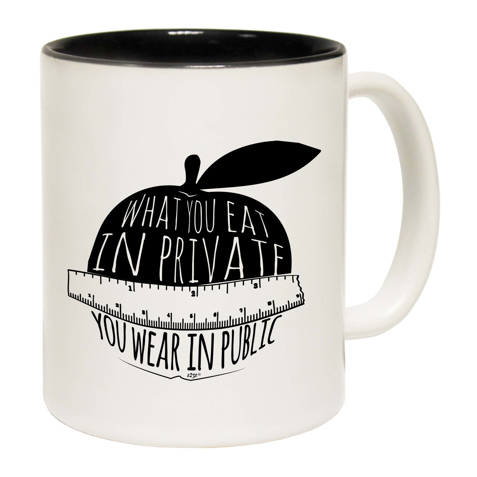 What You Eat In Private You Wear In Public - Funny Coffee Mug