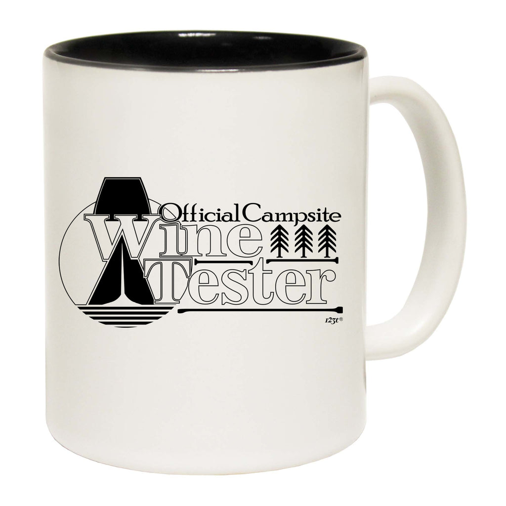 Official Campsite Wine Tester - Funny Coffee Mug