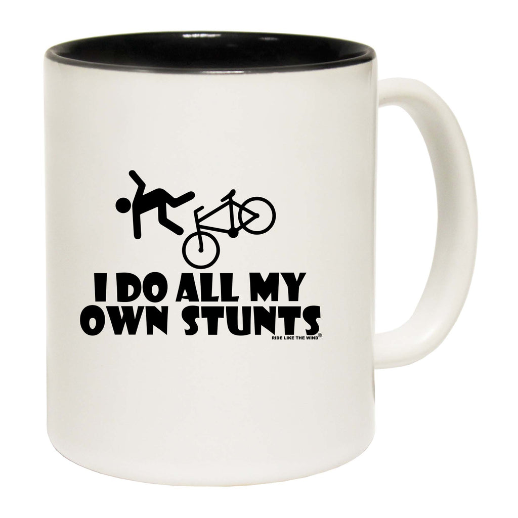 Rltw I Do All My Own Stunts Cycle - Funny Coffee Mug