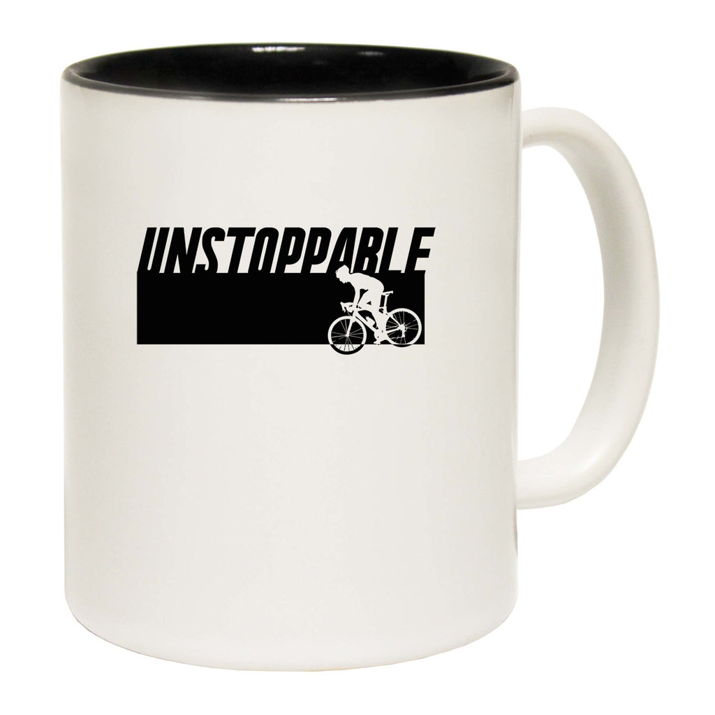 Unstoppable Cycling Bicycle Bike - Funny Coffee Mug