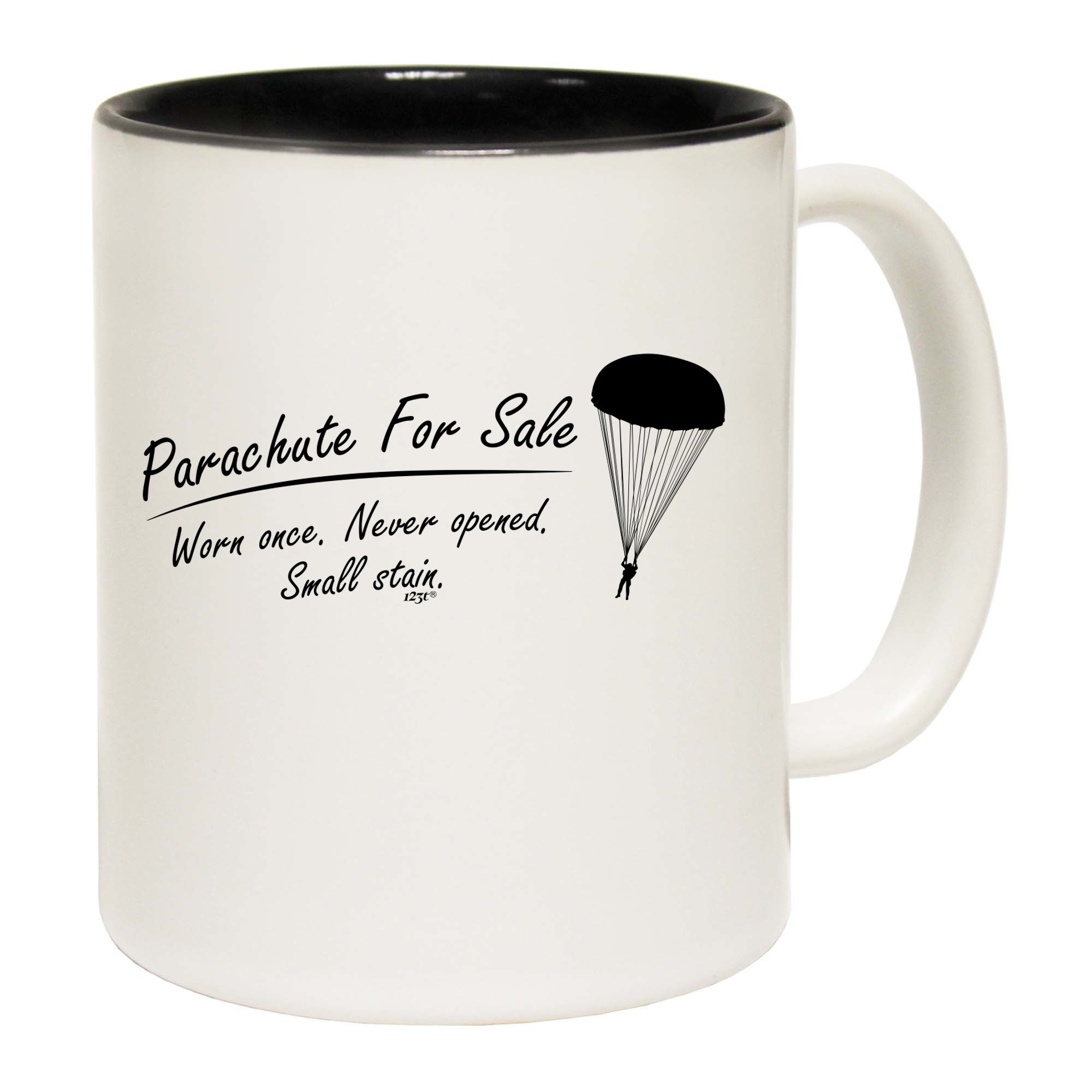 Parachute For Sale Worn Once - Funny Coffee Mug