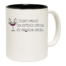 Drink Wine And Rescue Cats - Funny Coffee Mug Cup