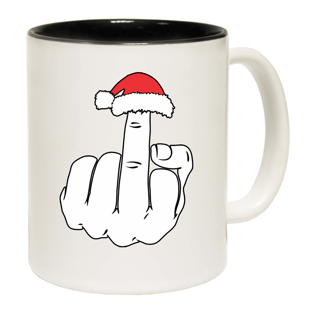 Christmas Middle Finger Christmas - Funny Coffee Mug