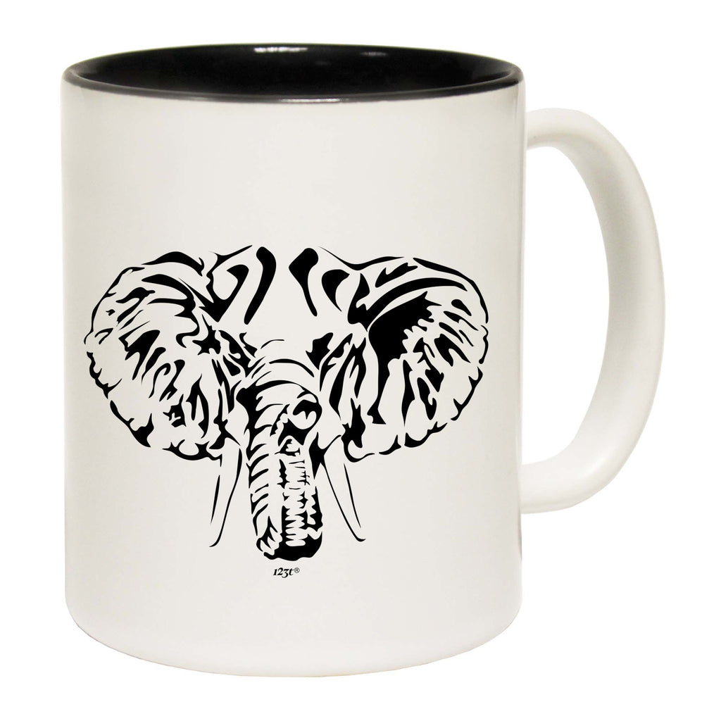 Elephant Head - Funny Coffee Mug Cup