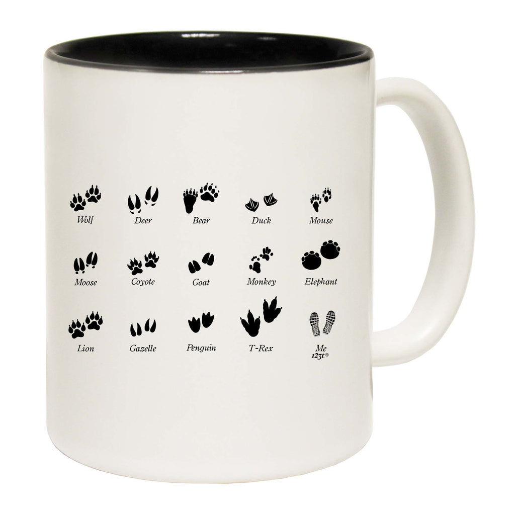 Footprints - Funny Coffee Mug Cup