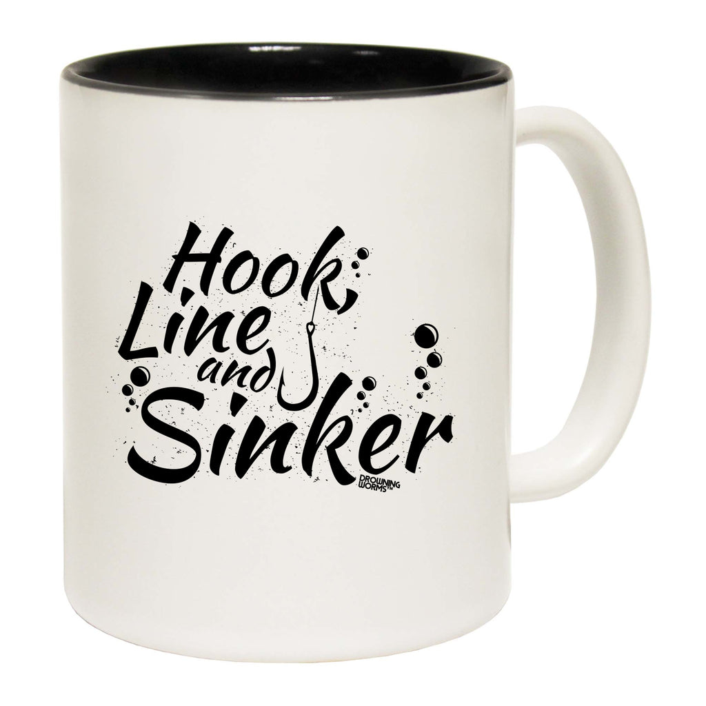 Dw Hook Line And Sinker - Funny Coffee Mug