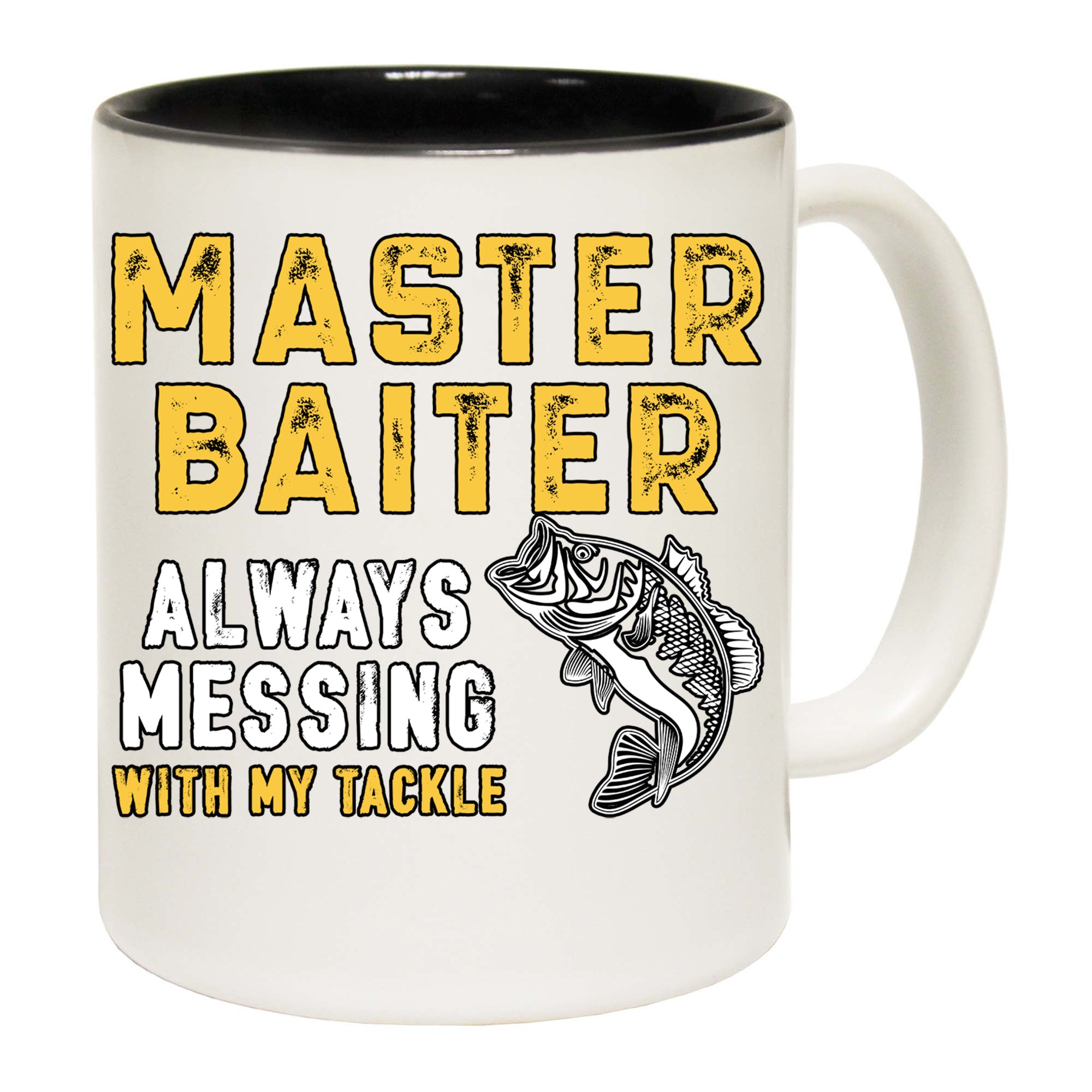 Master Baiter Messing With My Tackle V2 - Funny Coffee Mug