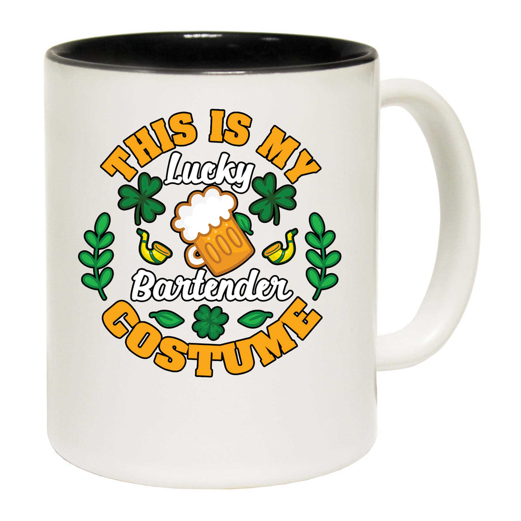 This Is My Lucky Bartender Irish St Patricks Day Ireland - Funny Coffee Mug