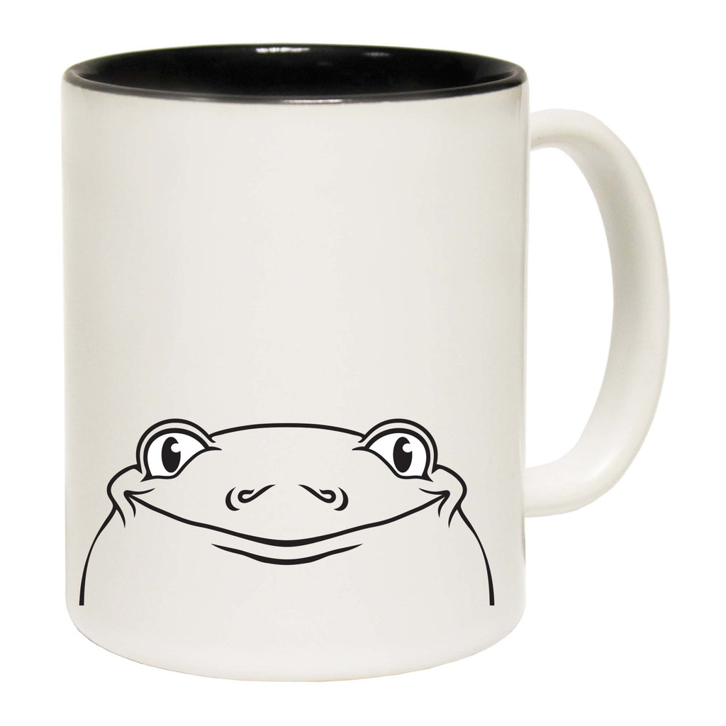 Frog Animal Face Ani Mates - Funny Coffee Mug Cup