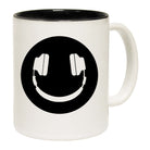 Smile Face Dj Headphones - Funny Coffee Mug
