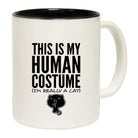 This Is My Human Costume Cat - Funny Coffee Mug