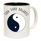 Find Your Balance - Funny Coffee Mug