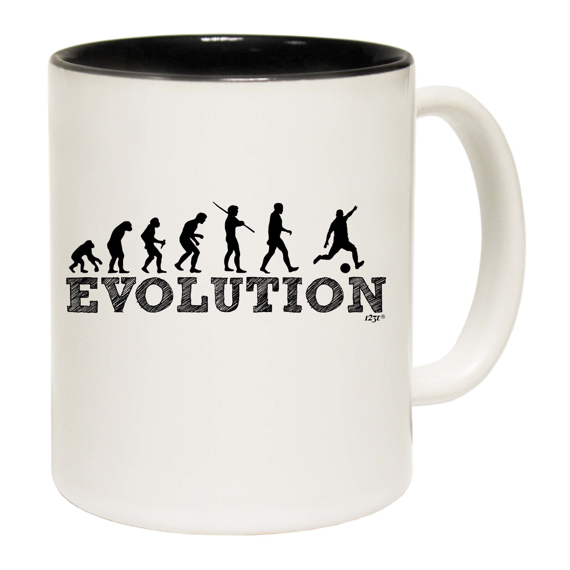 Evolution Football - Funny Coffee Mug Cup