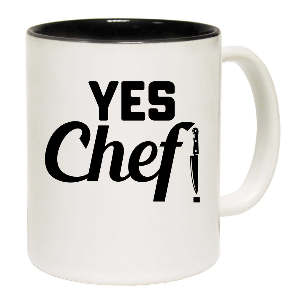 Yes Chef Kitchen Cooking - Funny Coffee Mug