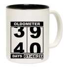 Oldometer 39 40 Days - Funny Coffee Mug