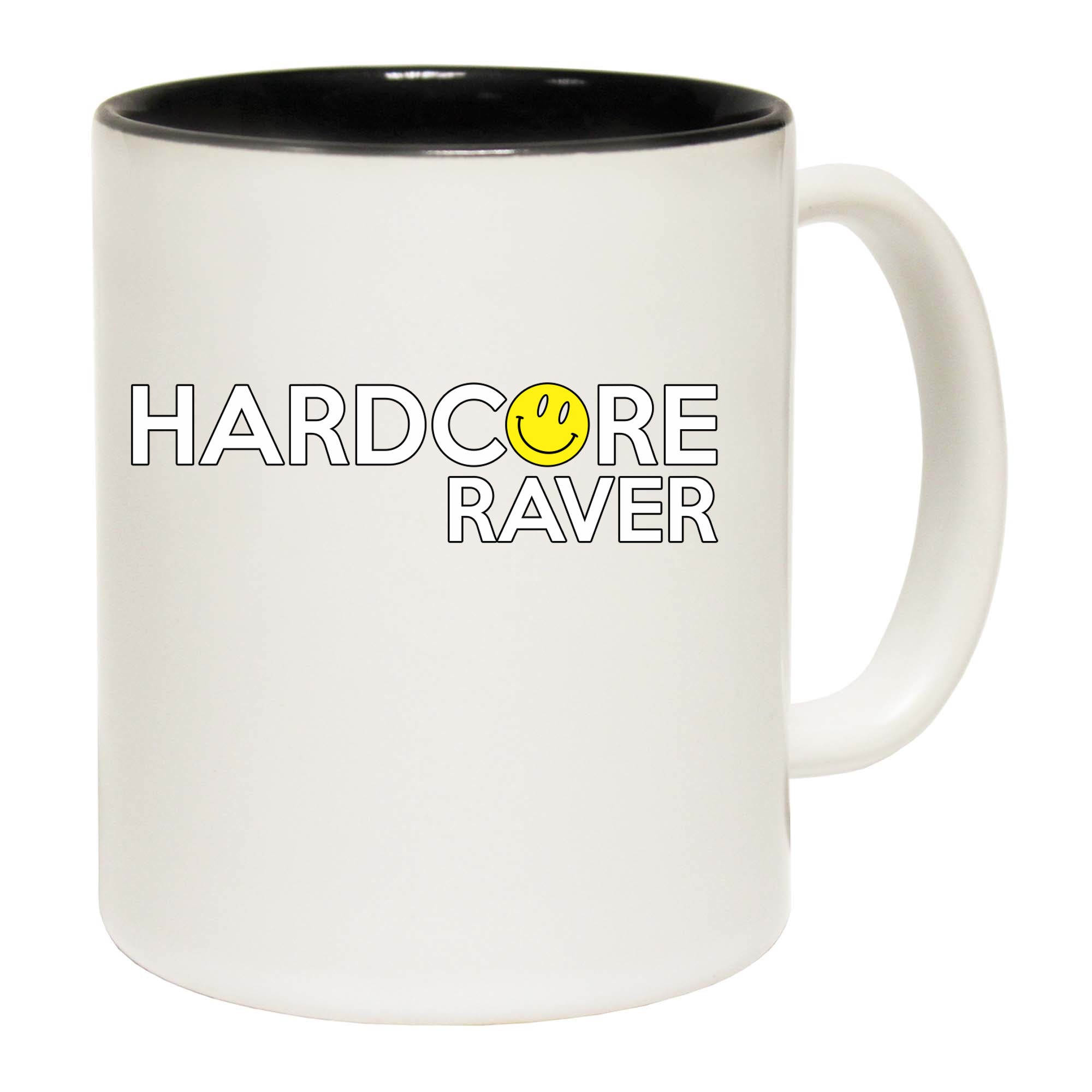 Hardcore Raver Smile - Funny Coffee Mug Cup