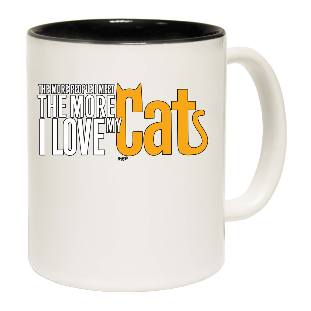 More Love My Cat - Funny Coffee Mug