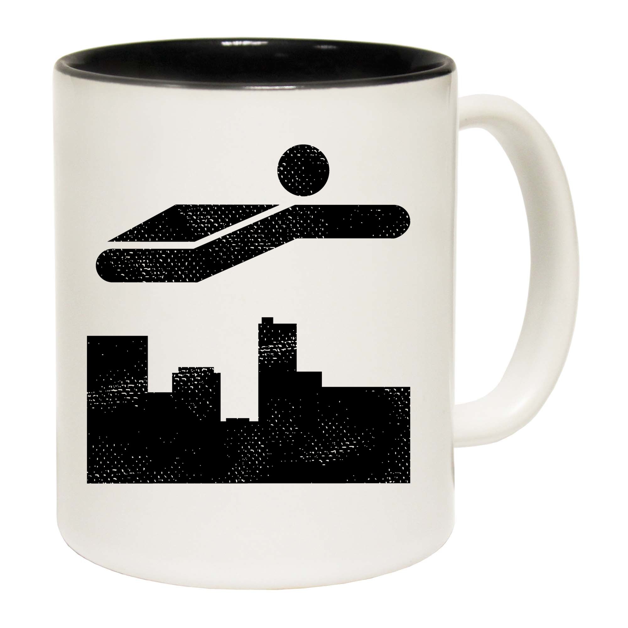 Suburb Superhero Hero City Suburban - Funny Coffee Mug