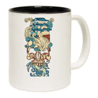 Temple Skull Koi - Funny Coffee Mug