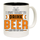 I Just Want To Go Riding Ignor Adult Problems Motorbike Motorcy - Funny Coffee Mug