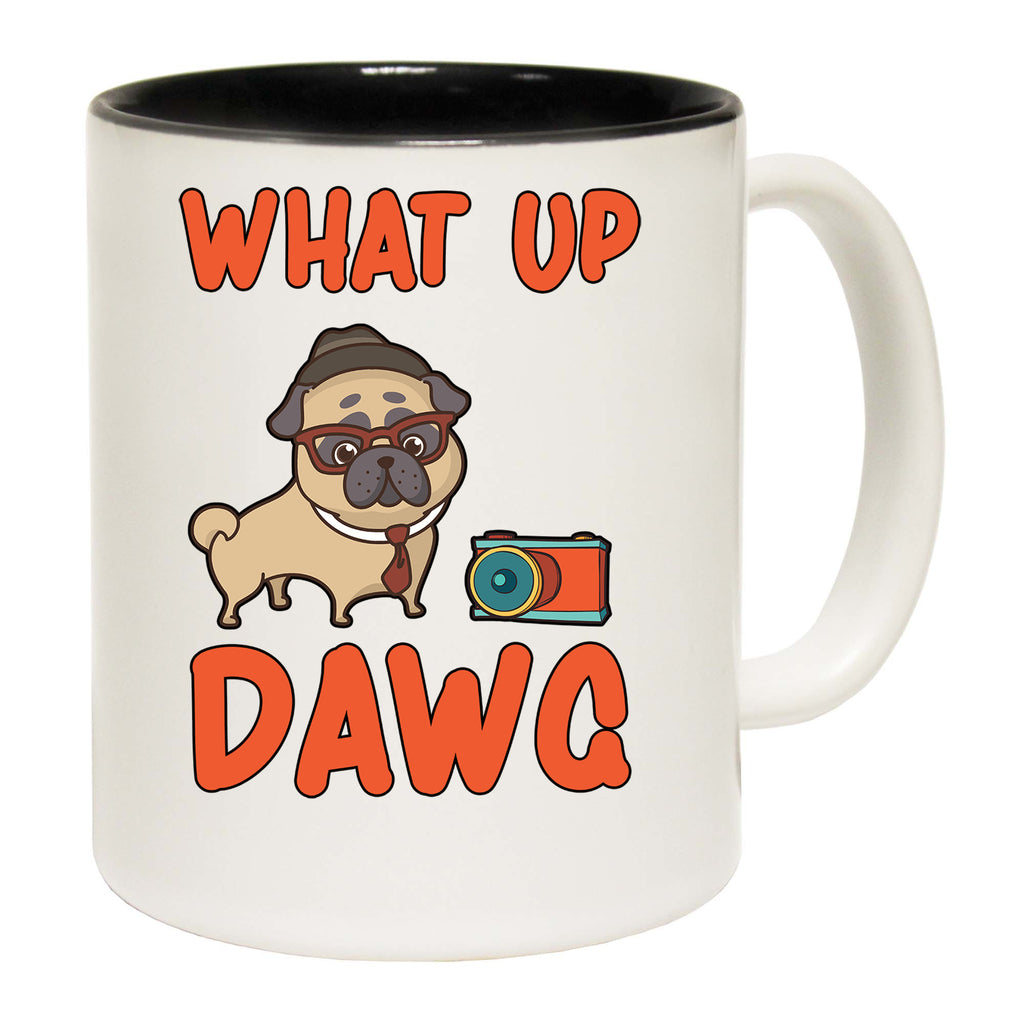 Whats Up Dawg Dogs Dog Pet Animal - Funny Coffee Mug