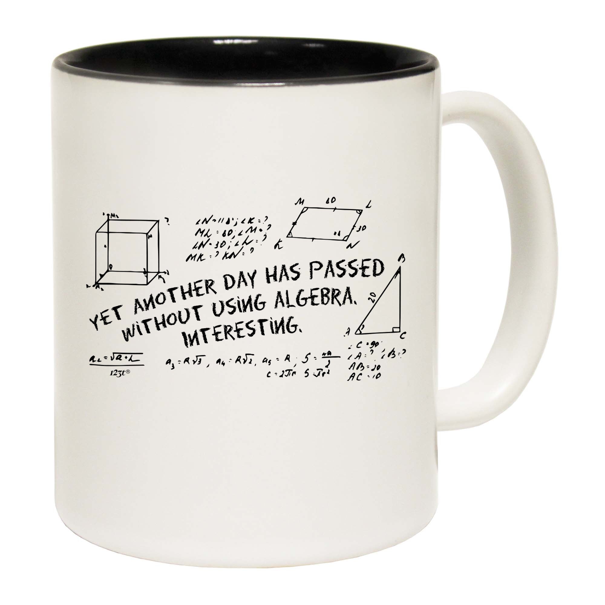Yet Another Day Has Passed Without Using Algebra - Funny Coffee Mug