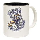 Yo Ho Ho And A Bottle Of Rum - Funny Coffee Mug