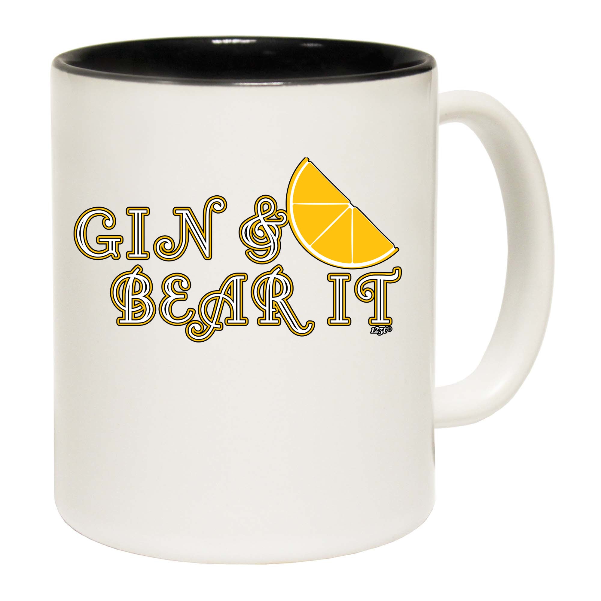 Gin And Bear It - Funny Coffee Mug Cup