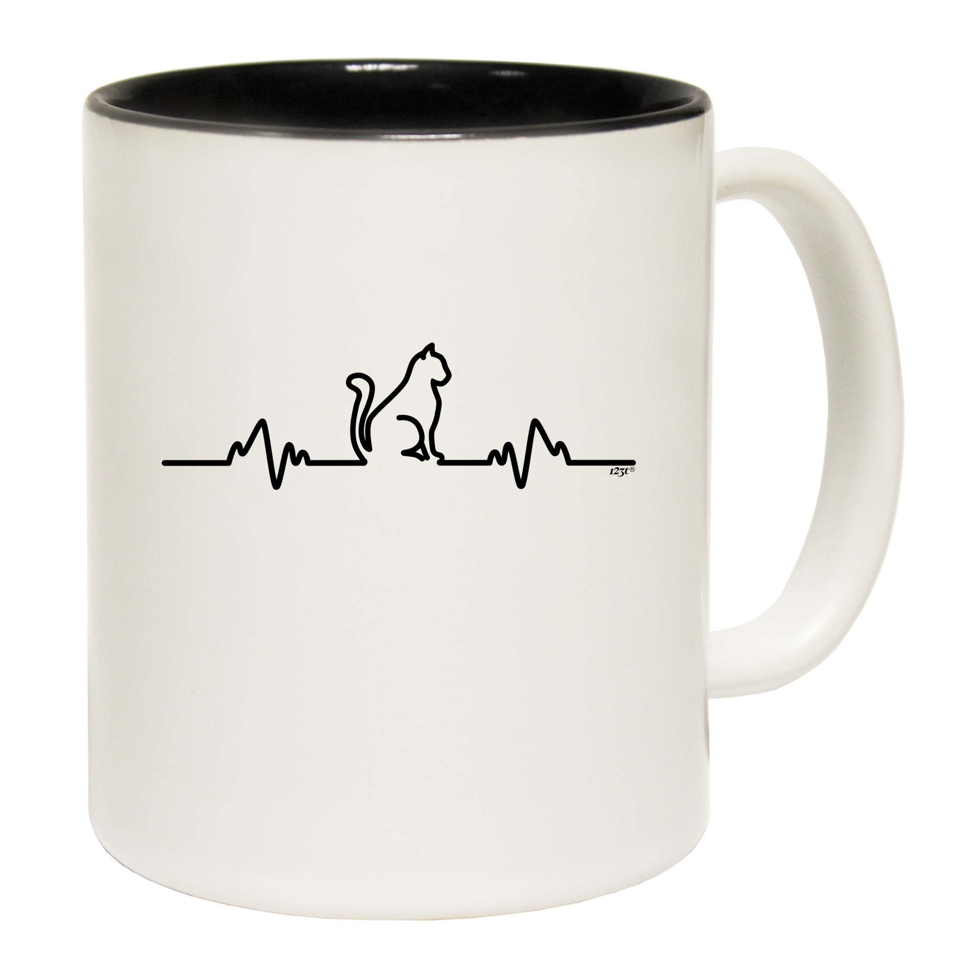 Cat Pulse - Funny Coffee Mug
