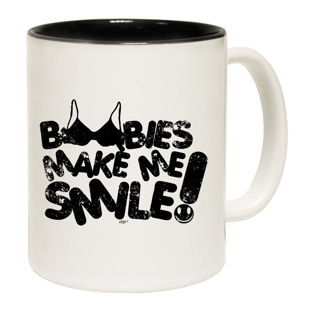 B  Bies Make Me Smile - Funny Coffee Mug Cup