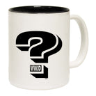 What Would Jesus Do Question Mark - Funny Coffee Mug