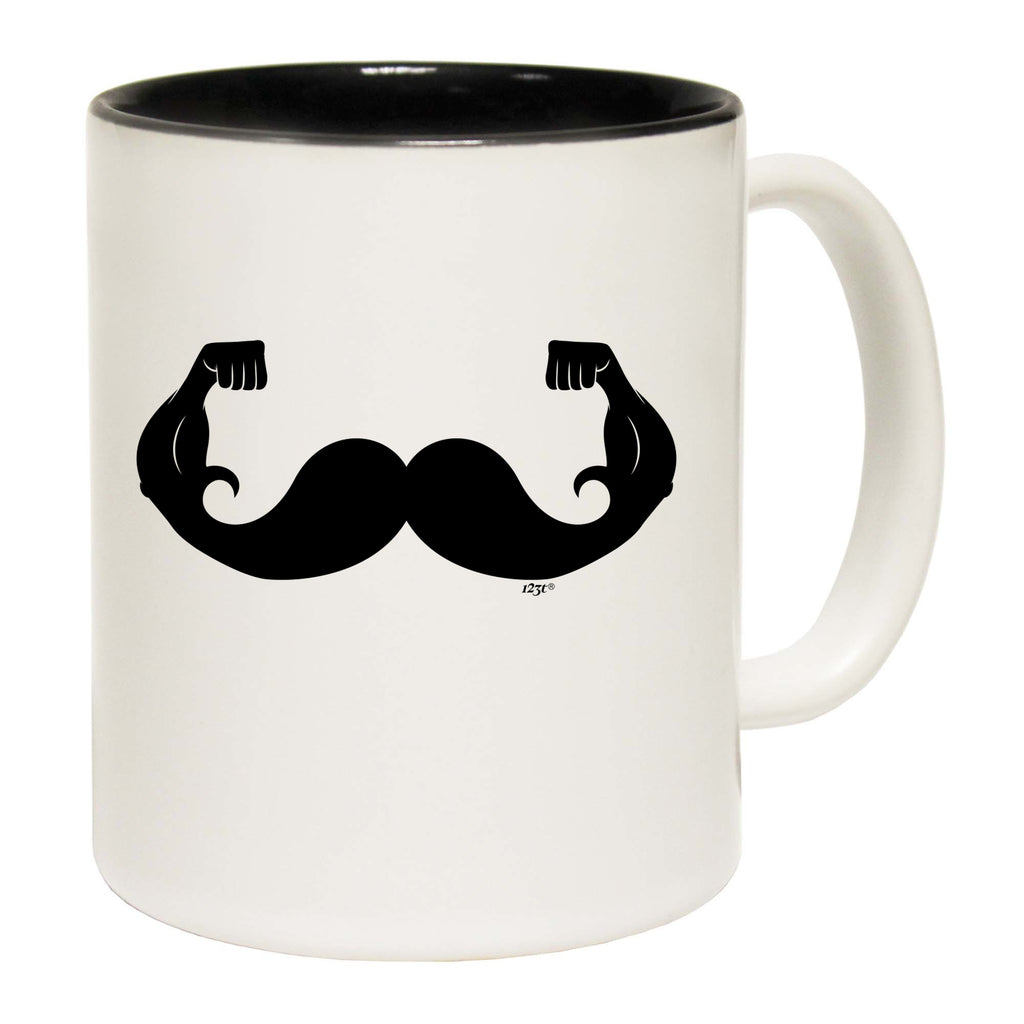 Moustache Muscles - Funny Coffee Mug