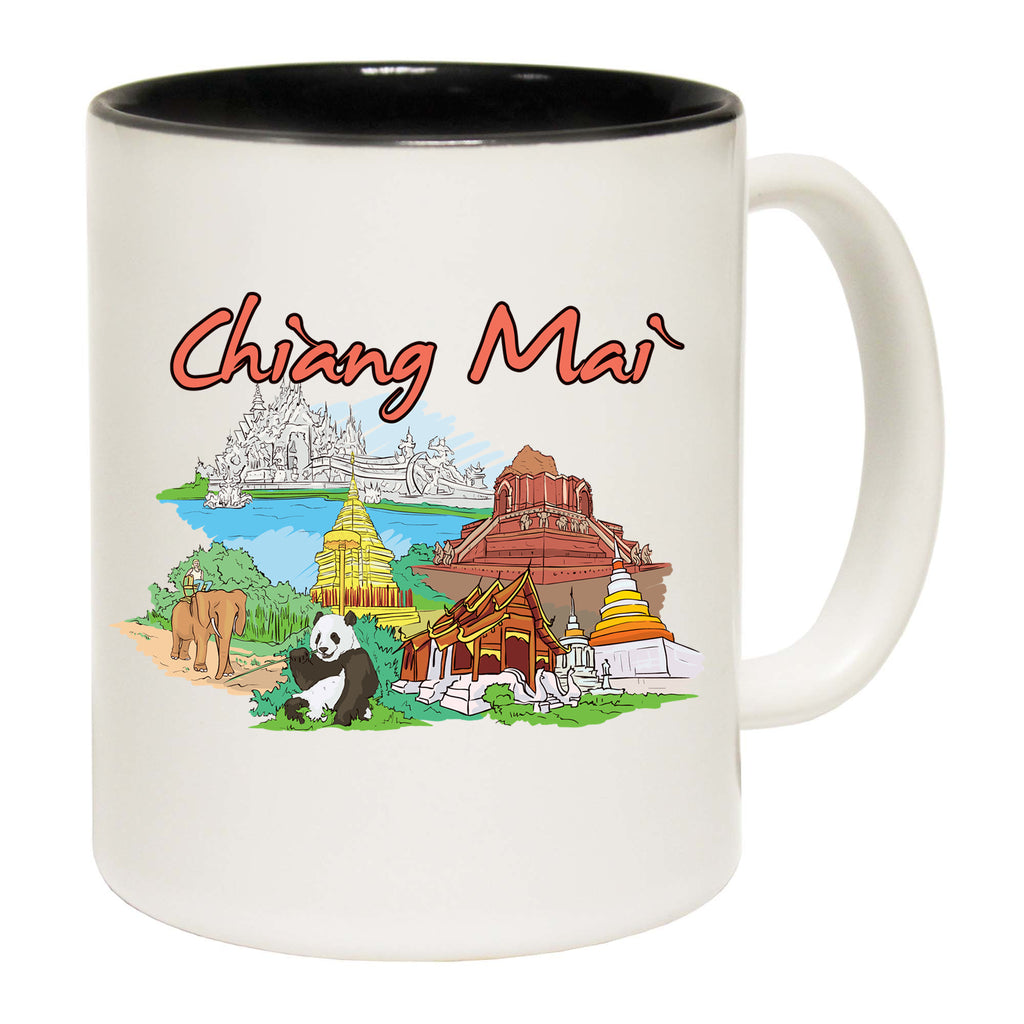 Chiang Mai Country Flag Thailand - Funny Coffee Mug