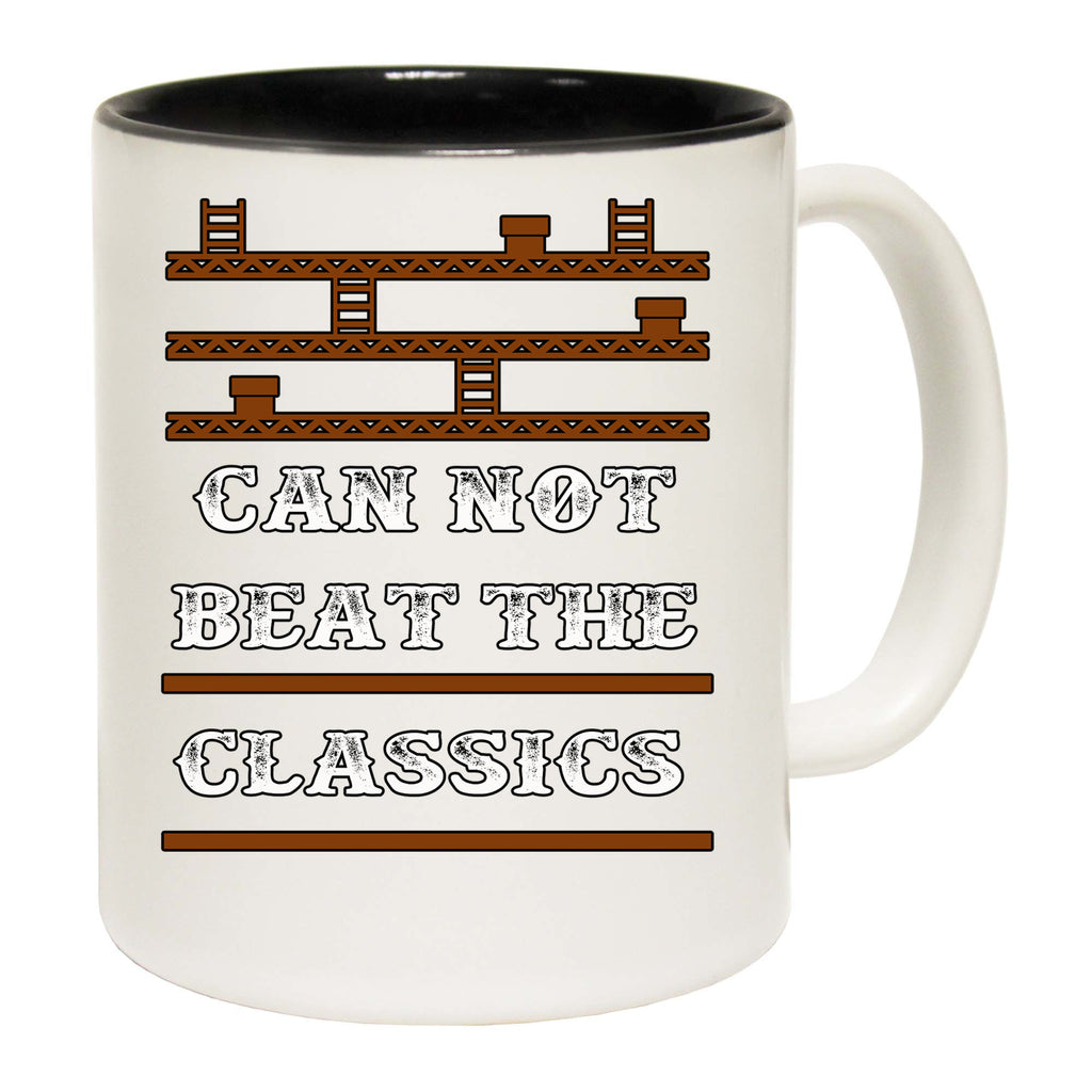 Can Not Beat The Classics Gaming Game - Funny Coffee Mug