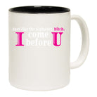 Just Like In The Alphabet - Funny Coffee Mug
