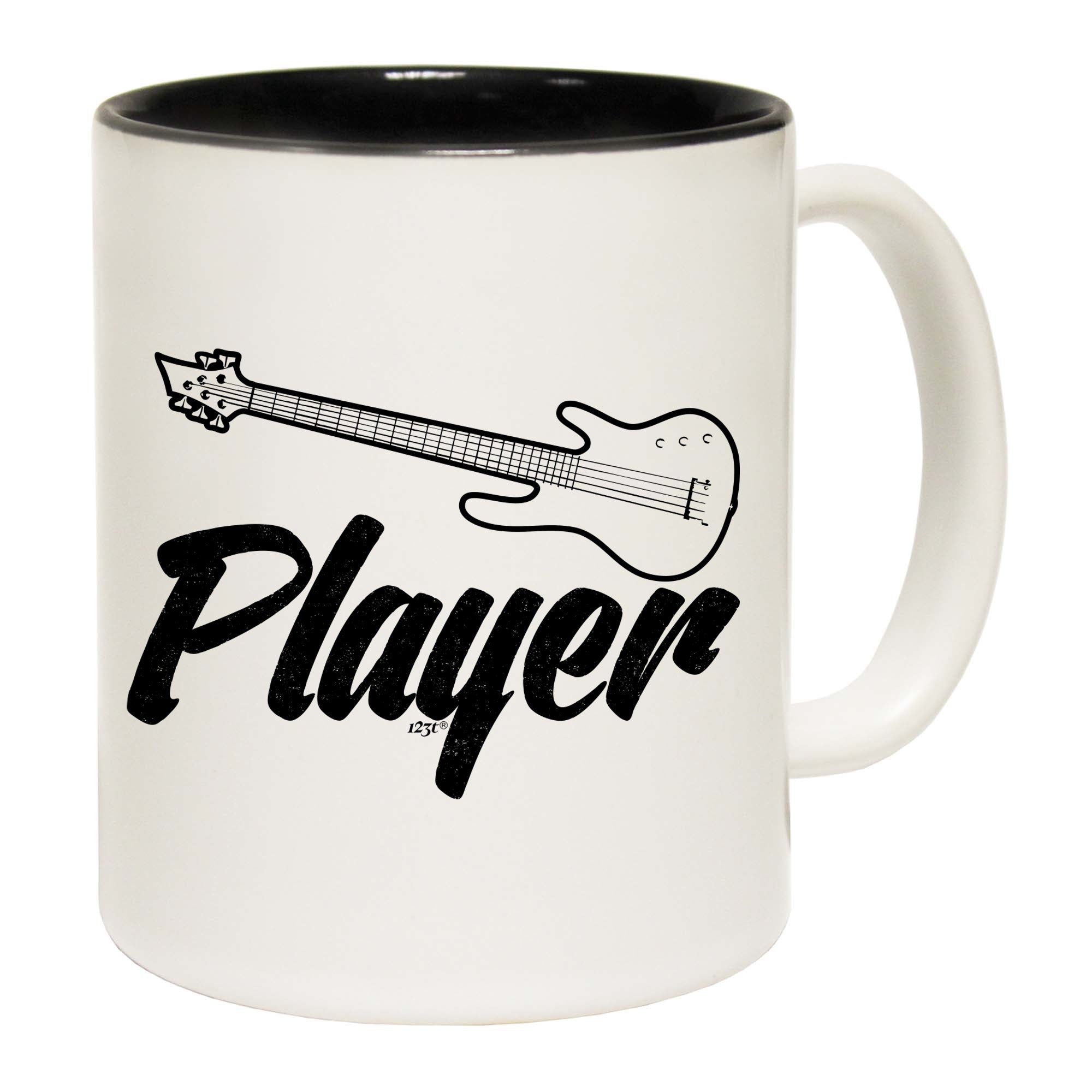 Guitar Player Music - Funny Coffee Mug Cup
